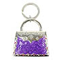 Keychain with cosmetics case