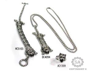 Tiger Jewellery 
Set for Men's
