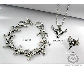 Skull Jewellery Set 
for Men's 
