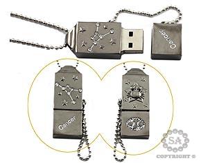 USB Necklace
Cancer with Horoscope