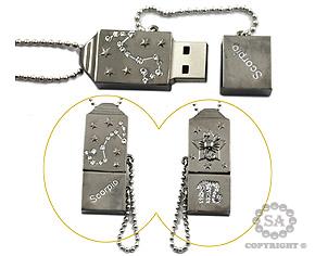 USB Necklace
Scorpio with Horoscope