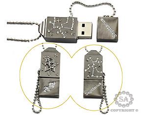 USB Necklace
Sagittarius with Horoscope
