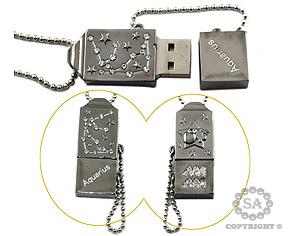 USB Necklace
Aquarius with Horoscope