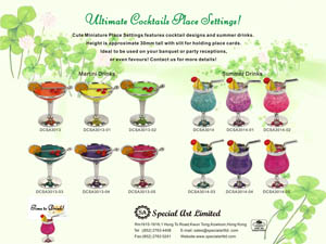 Ultimate Cocktails Place Settings