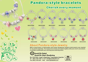 Pandora-style  bracelets  Cherish every moment
