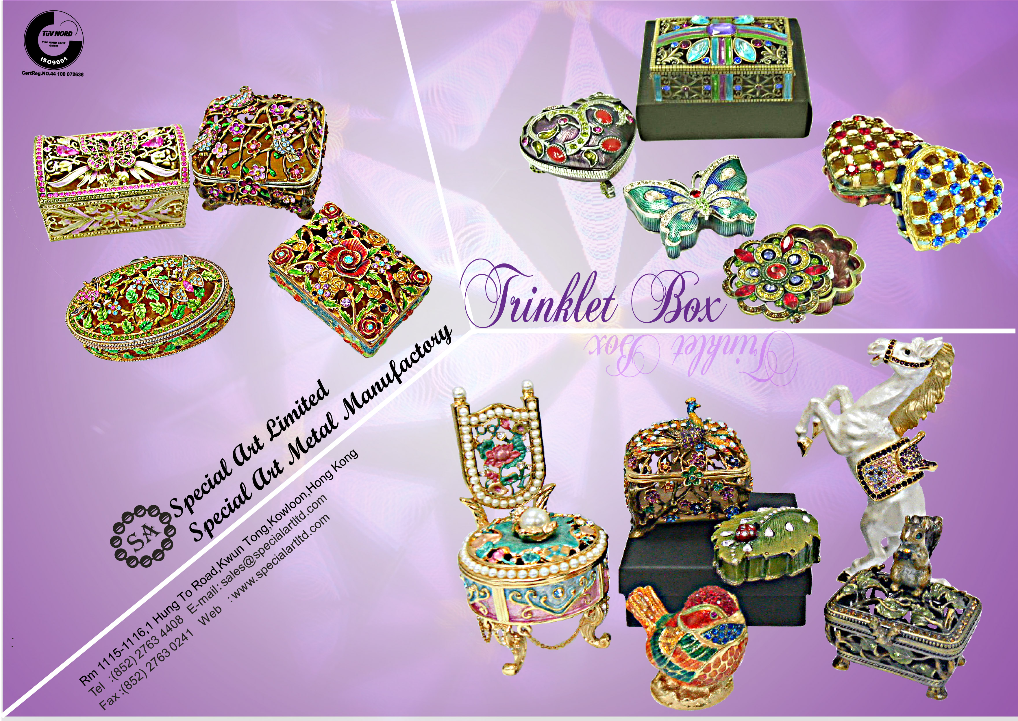 Exploring in the Kaleidoscope - Trinklet Boxes